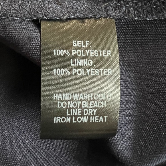 Lulus Shifting Dears Navy Blue Floral Dress Size Medium - Picture 7 of 8